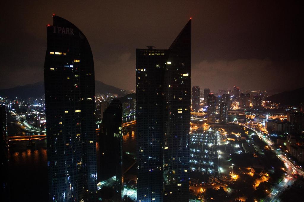 Haeundae Ocean Bridge Penthouse Leilighet Busan Eksteriør bilde