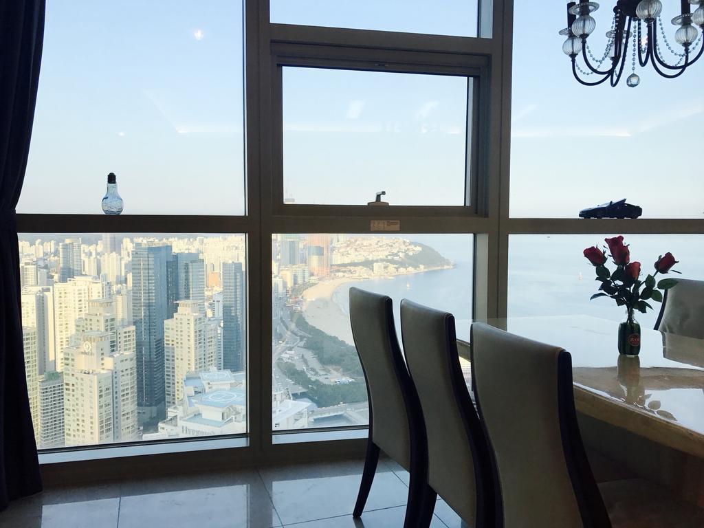 Haeundae Ocean Bridge Penthouse Leilighet Busan Eksteriør bilde