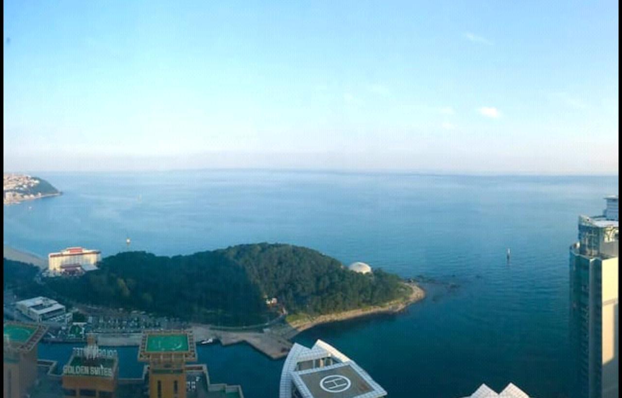 Haeundae Ocean Bridge Penthouse Leilighet Busan Eksteriør bilde