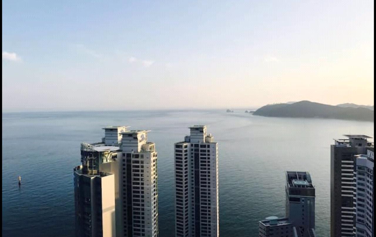 Haeundae Ocean Bridge Penthouse Leilighet Busan Eksteriør bilde